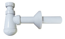 Vannlåssett 1 1/4"x32 mm hvit